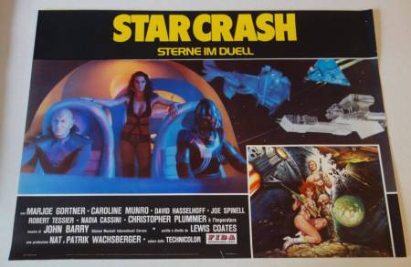 Star Crash original release german fotobusta set